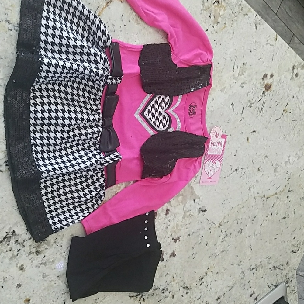 Little girl dress set